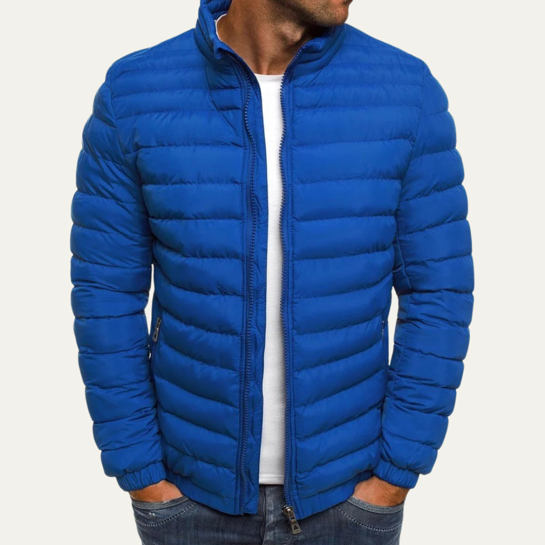 VogeLuxe | Men’s Stylish Lightweight Quilted Puffer Jacket