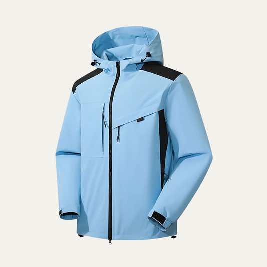 VogeLuxe | Men’s Waterproof Technical Shell Jacket