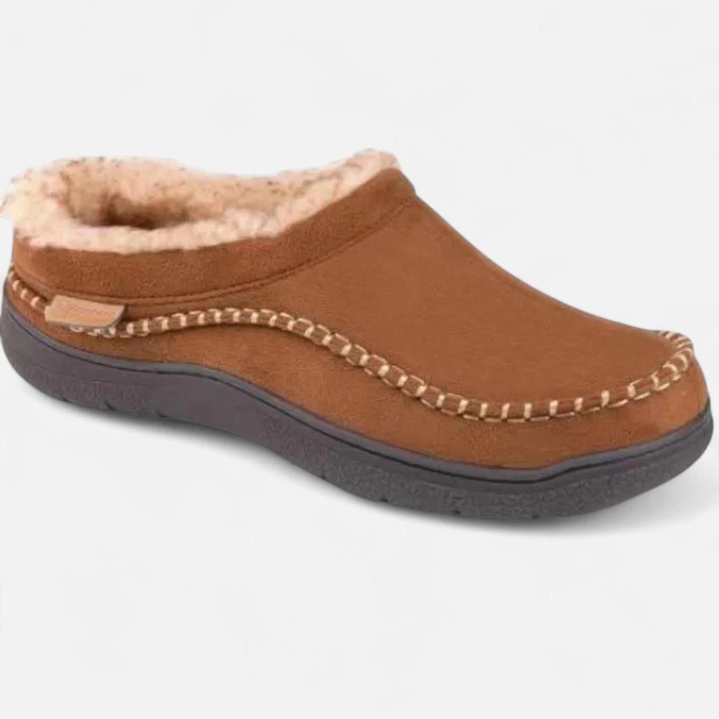 Comfortable Men's Orthotic Fleece Slippers