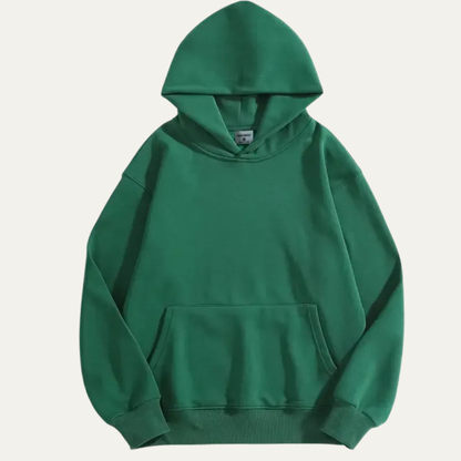 VogeLuxe | Men’s Minimalist Oversized Hoodie with Kangaroo Pocket