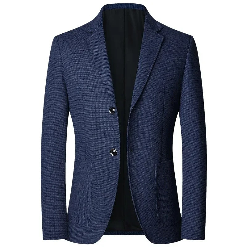 Stylish Men's Velvet Slim Fit Jacket