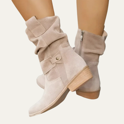 VogeLuxe | Women’s Casual Mid Height Western Boot