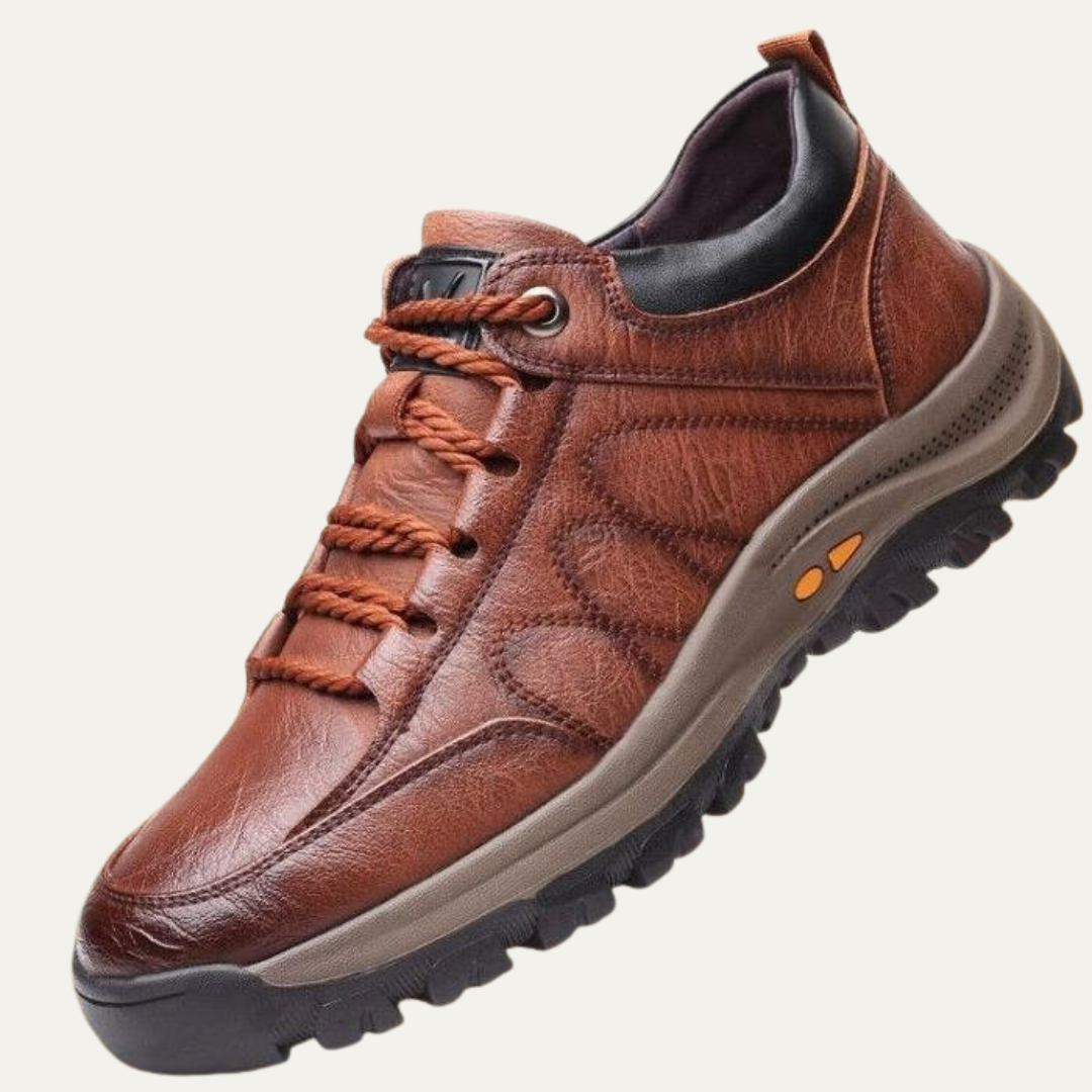 VogeLuxe | Men’s Low Top Outdoor Hybrid Leather Shoe