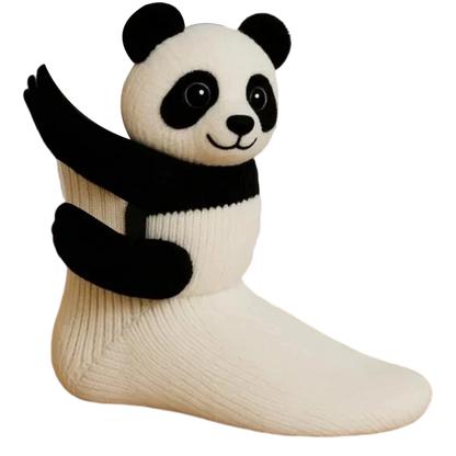 Fun Plush Animal Hug Socks