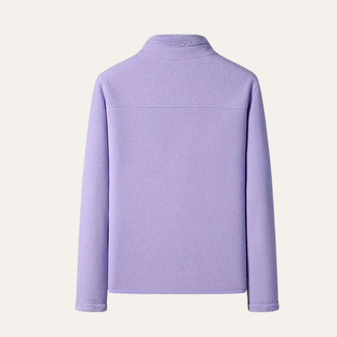 VogeLuxe | Women’s Soft Zip Fleece Jacket