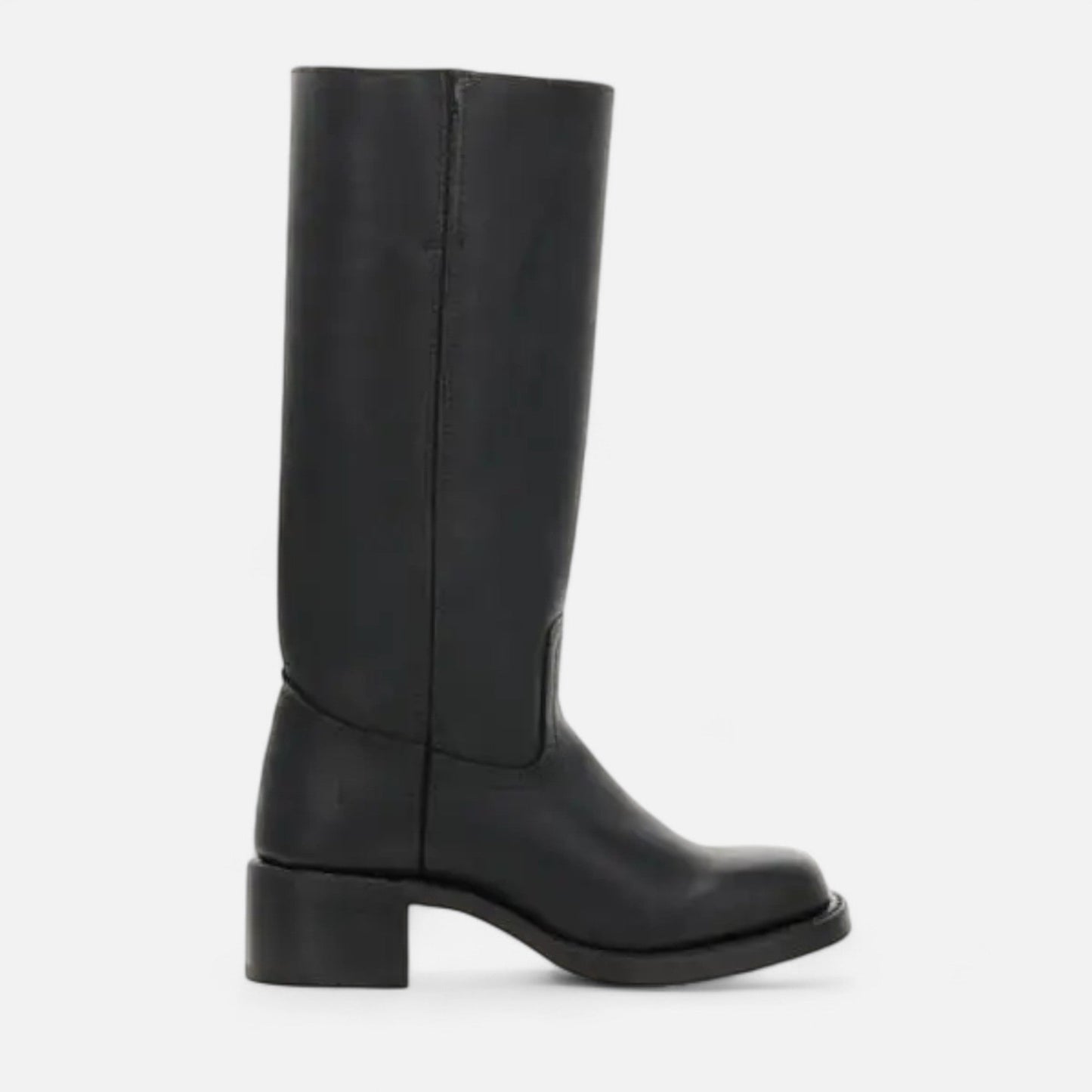 Shiny Riding Knee High Boots for Women