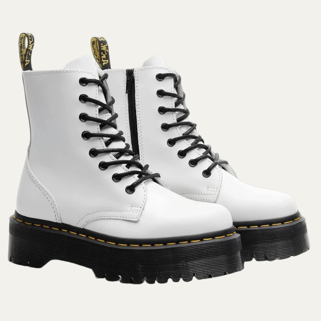 VogeLuxe | Women’s Chunky Platform Lace Up Ankle Boots