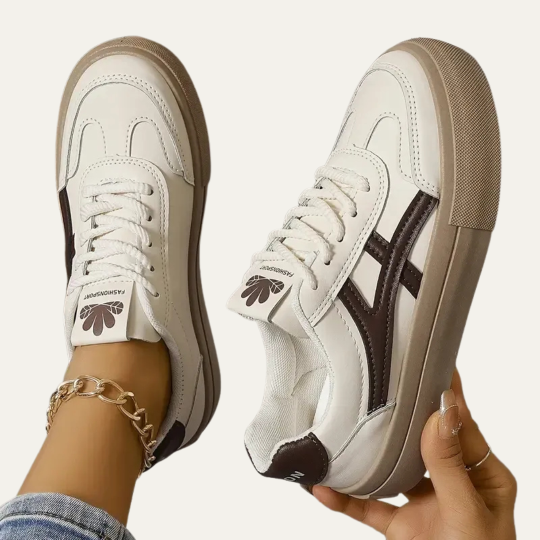 VogeLuxe | Women’s Contemporary Platform Low Top Sneakers