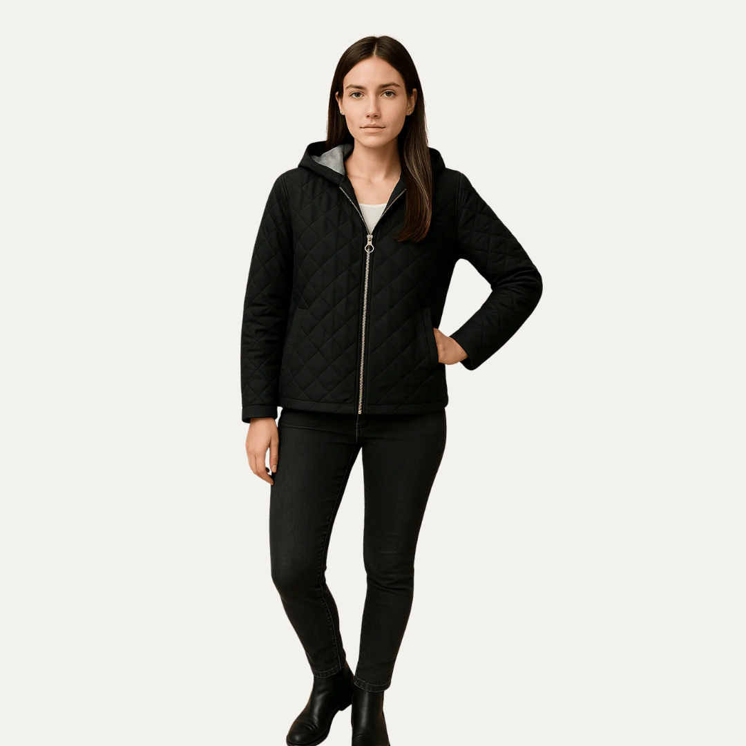 VogeLuxe | Women’s Diamond Quilted Jacket