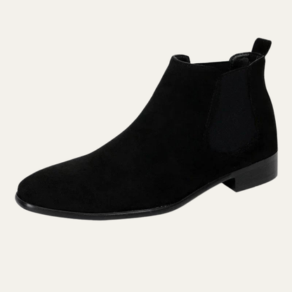 VogeLuxe | Men’s Low Profile Suede Chelsea Boots