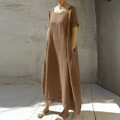Elegant Casual Floor Length Maxi Dress