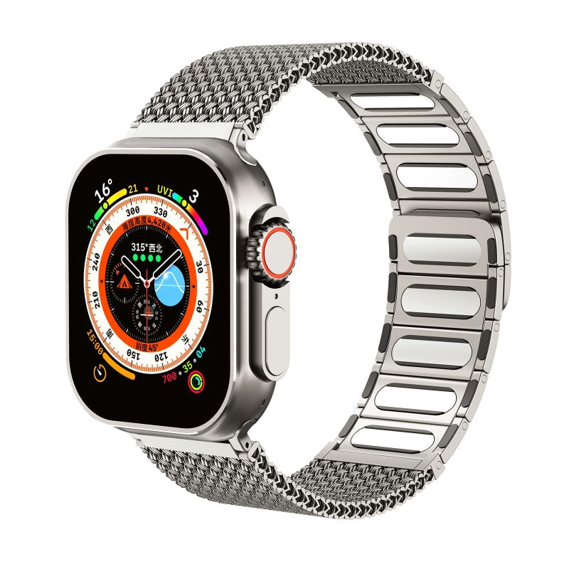 Stylish Braided Metal Band For Apple Watch