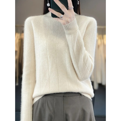 Warm Water Resistant Turtleneck Sweater for Women