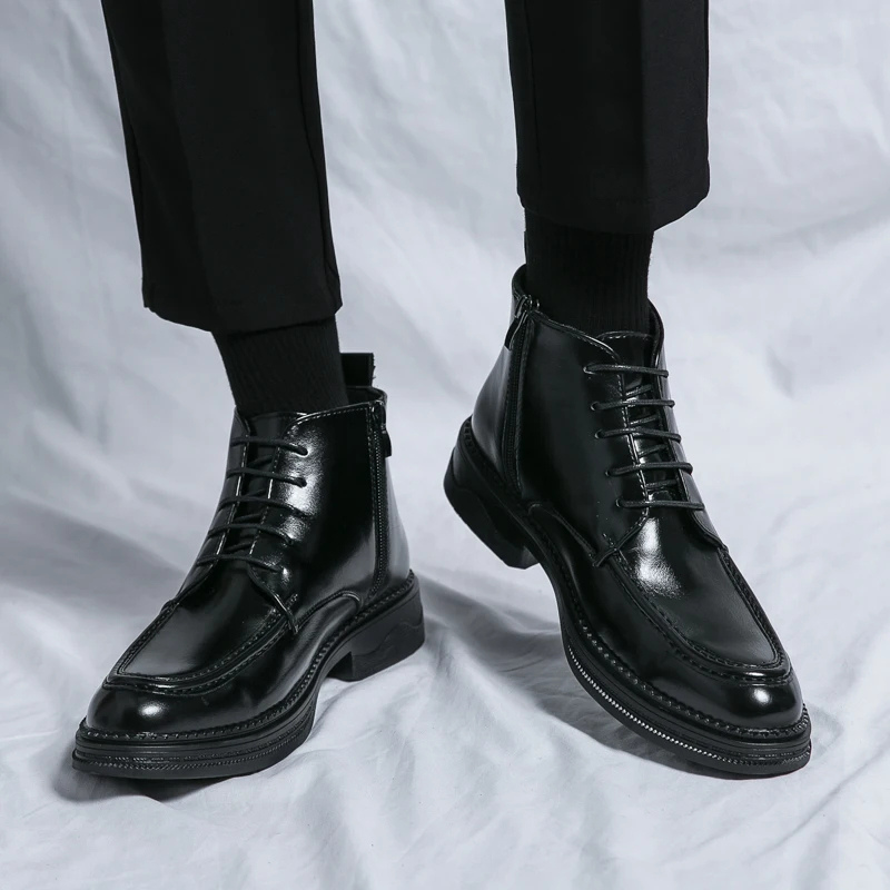 Classic Vegan Chelsea Ankle Boots for Men