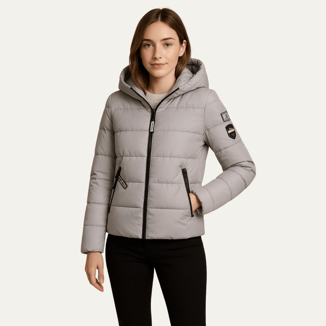 VogeLuxe | Women’s Sporty Hooded Puffer