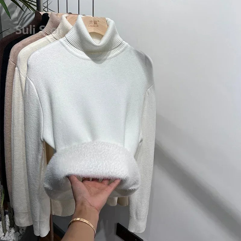 Warm Cozy Women's Winter Fleece Sweater