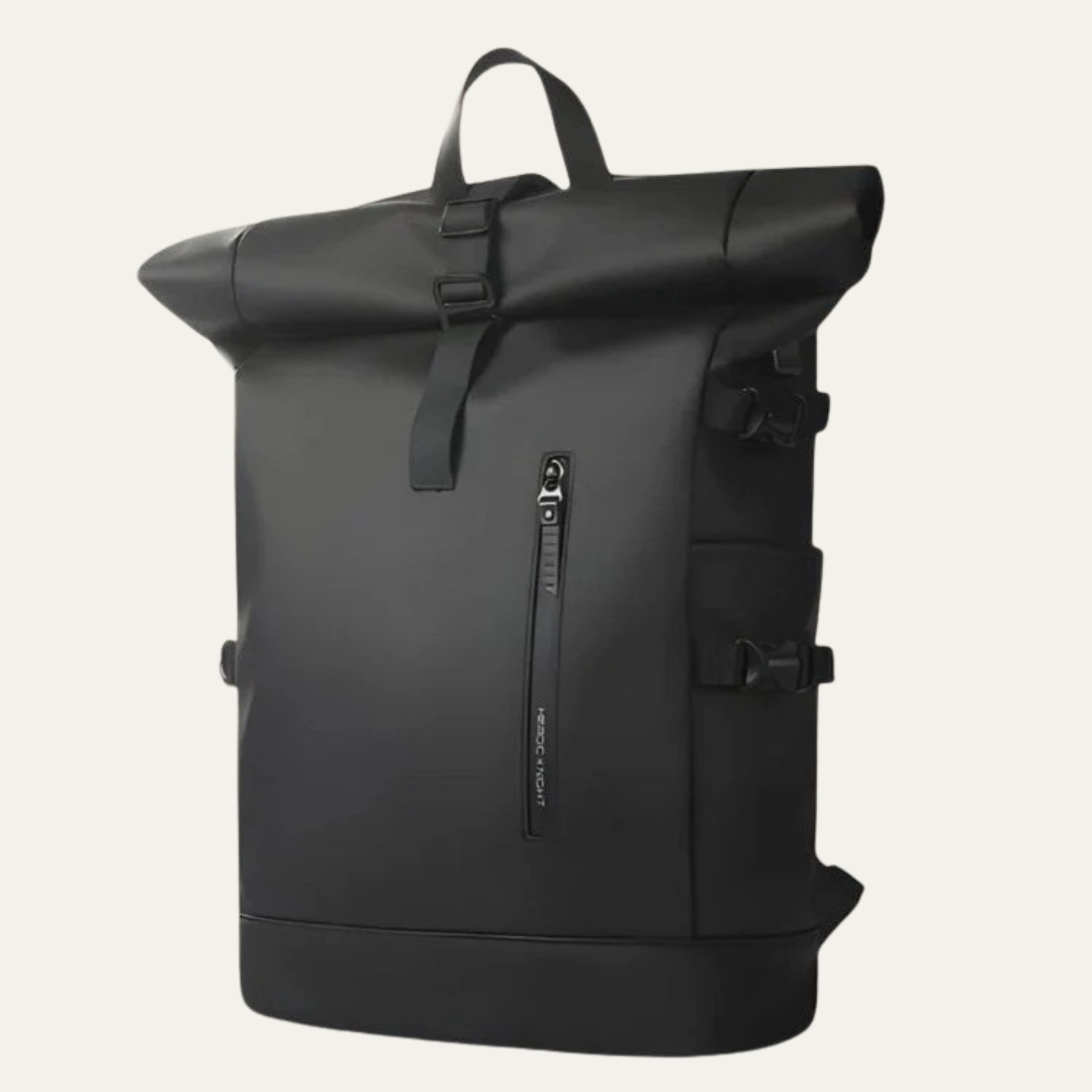 VogeLuxe | Men’s Minimalist Roll Top Urban Backpack