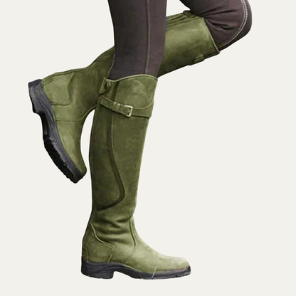 VogeLuxe | Women’s Tall Equestrian Style Knee High Riding Boots