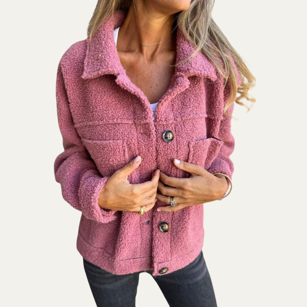 VogeLuxe | Women’s Cozy Fleece Shacket
