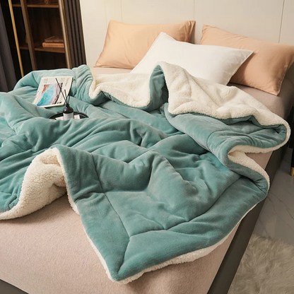 Soft Plush Reversible Blanket