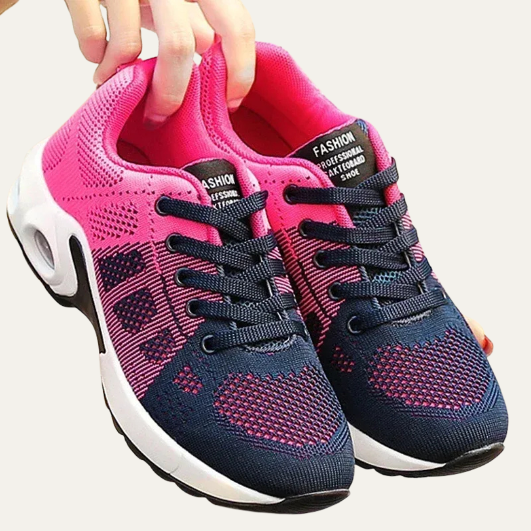 VogeLuxe | Women’s Athletic Sneaker with Cushioned Air Pocket Midsole