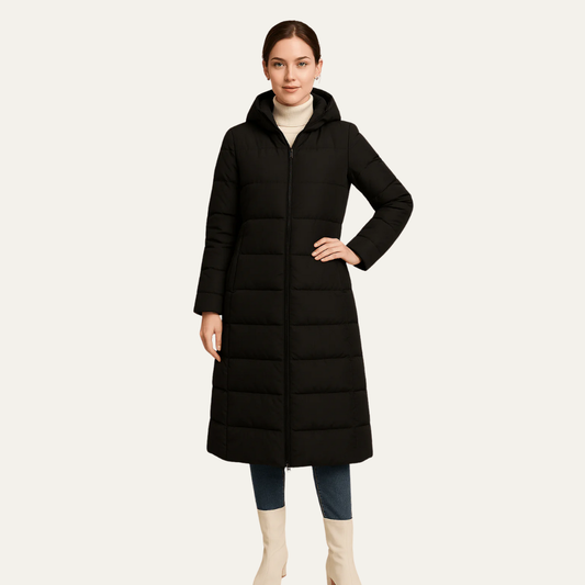VogeLuxe | Women’s Maxi-Length Puffer Coat