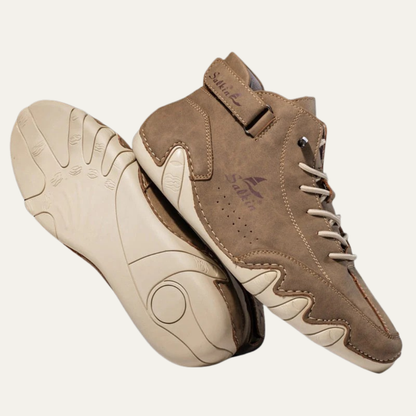VogeLuxe | Men’s Sculpted High Top Athletic Sneakers