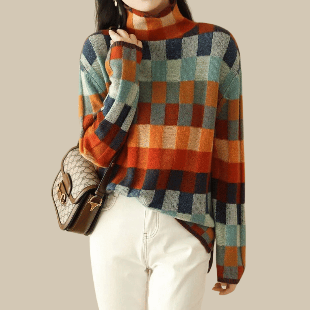 Relaxed Fit Women's Crew Neck Jumper Sweater - VogeLuxe
