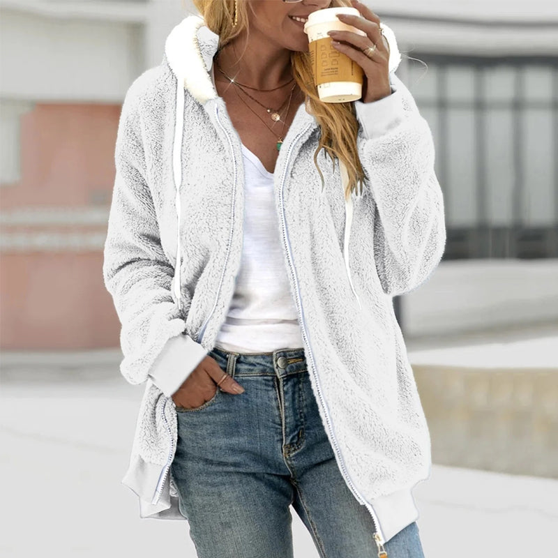 Warm Women's Hooded Parka Jacket