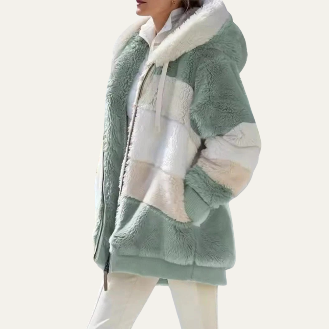 VogeLuxe | Women’s Teddy Oversized Fleece Jacket