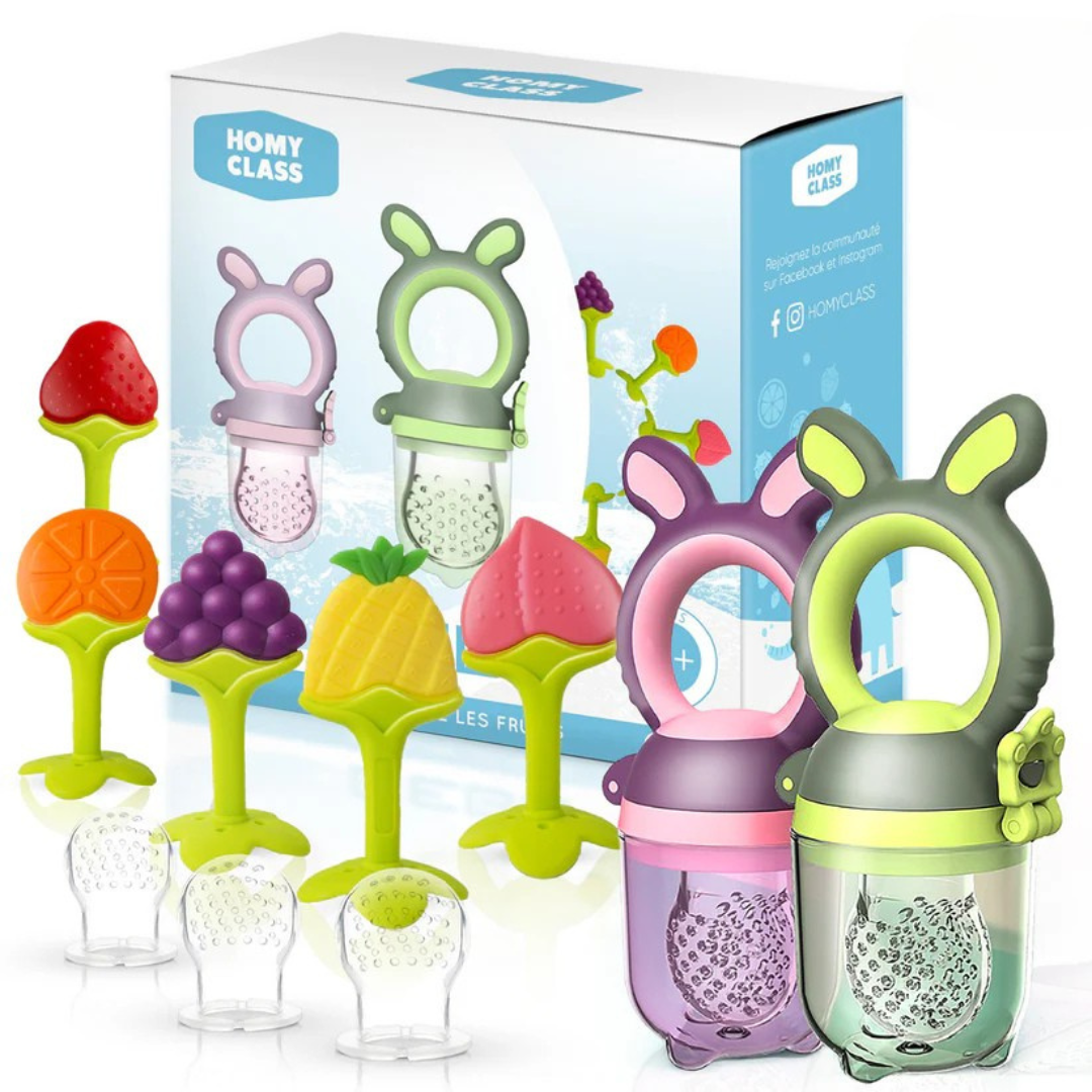 Easy Baby Food Nibbler - Soft Fruit Teether - VogeLuxe