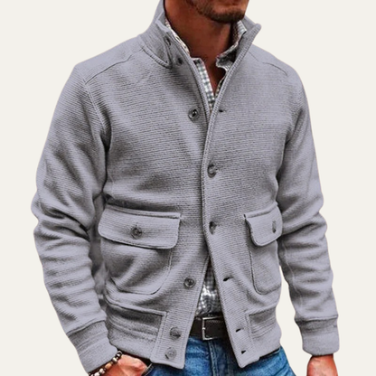 VogeLuxe | Men’s Knitted Cardigan Jacket