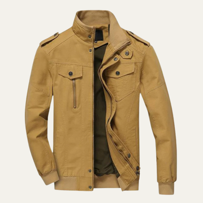VogeLuxe | Men’s Rugged Military Field Jacket