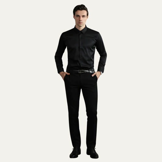 VogeLuxe | Men’s Tailored Button Down Dress Shirt
