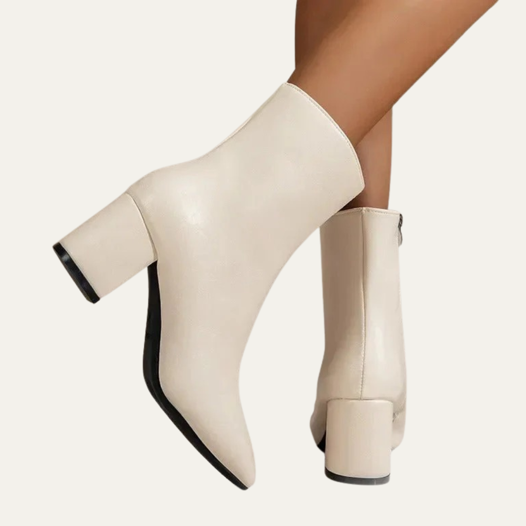 VogeLuxe | Women’s Patent Leather Ankle Boots