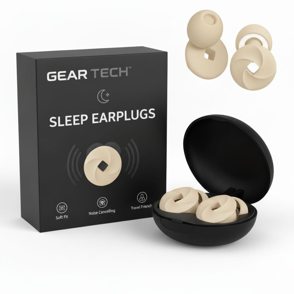 Soft Sleep Earplugs with 33 dB Noise Blocker