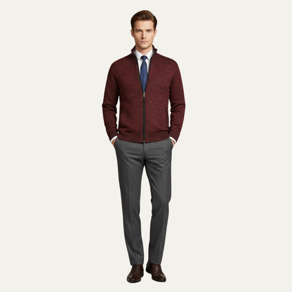 VogeLuxe | Men’s Plaid Flannel Faux Fur Lined Shirt Jacket