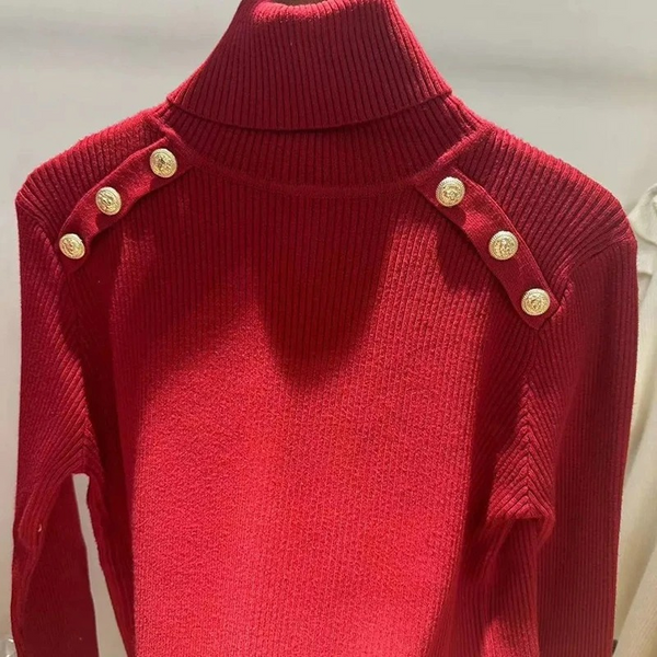 Women's Classic Fit Soft Winter Turtleneck Sweater