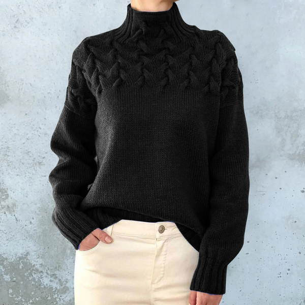 Cozy Women's Winter Turtleneck Jumper