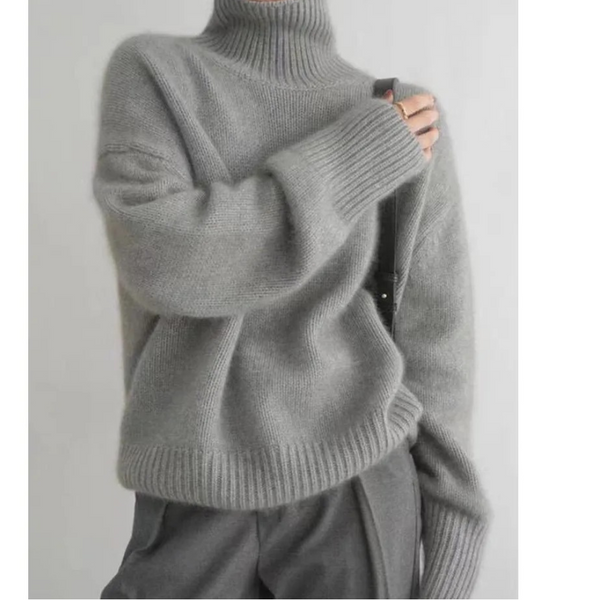 Cozy Women's Winter Turtleneck Sweater
