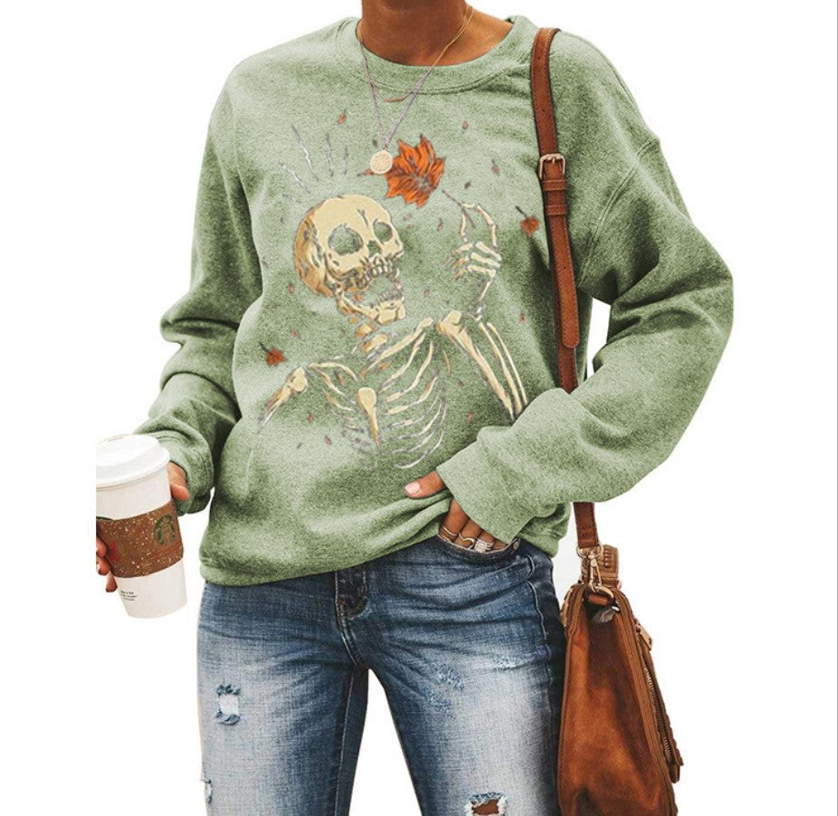 Spooky Halloween Women's Crew Neck Tee