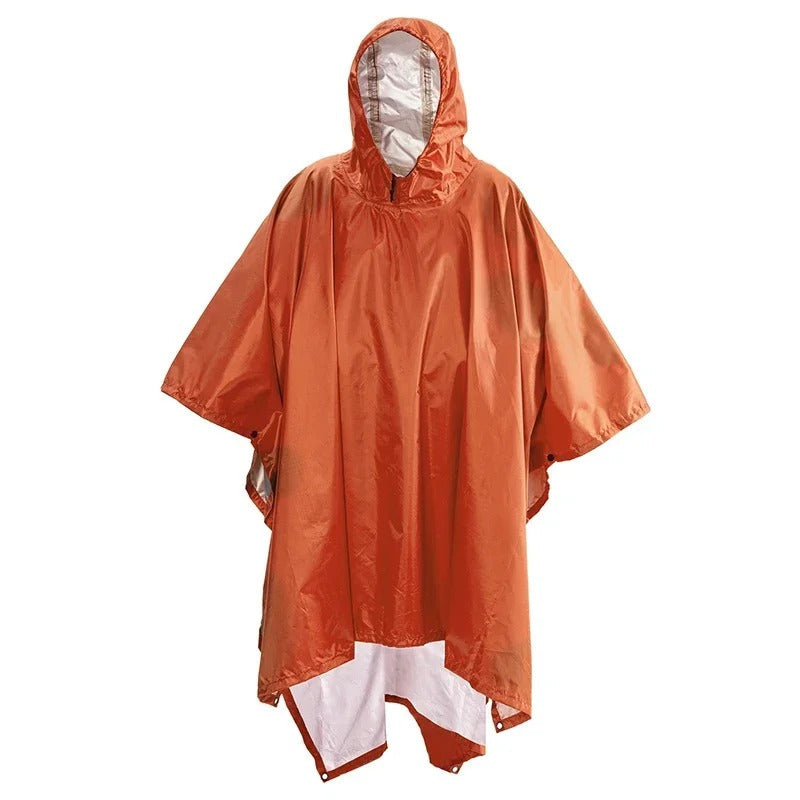 Waterproof Lightweight Unisex Rain Poncho Jacket