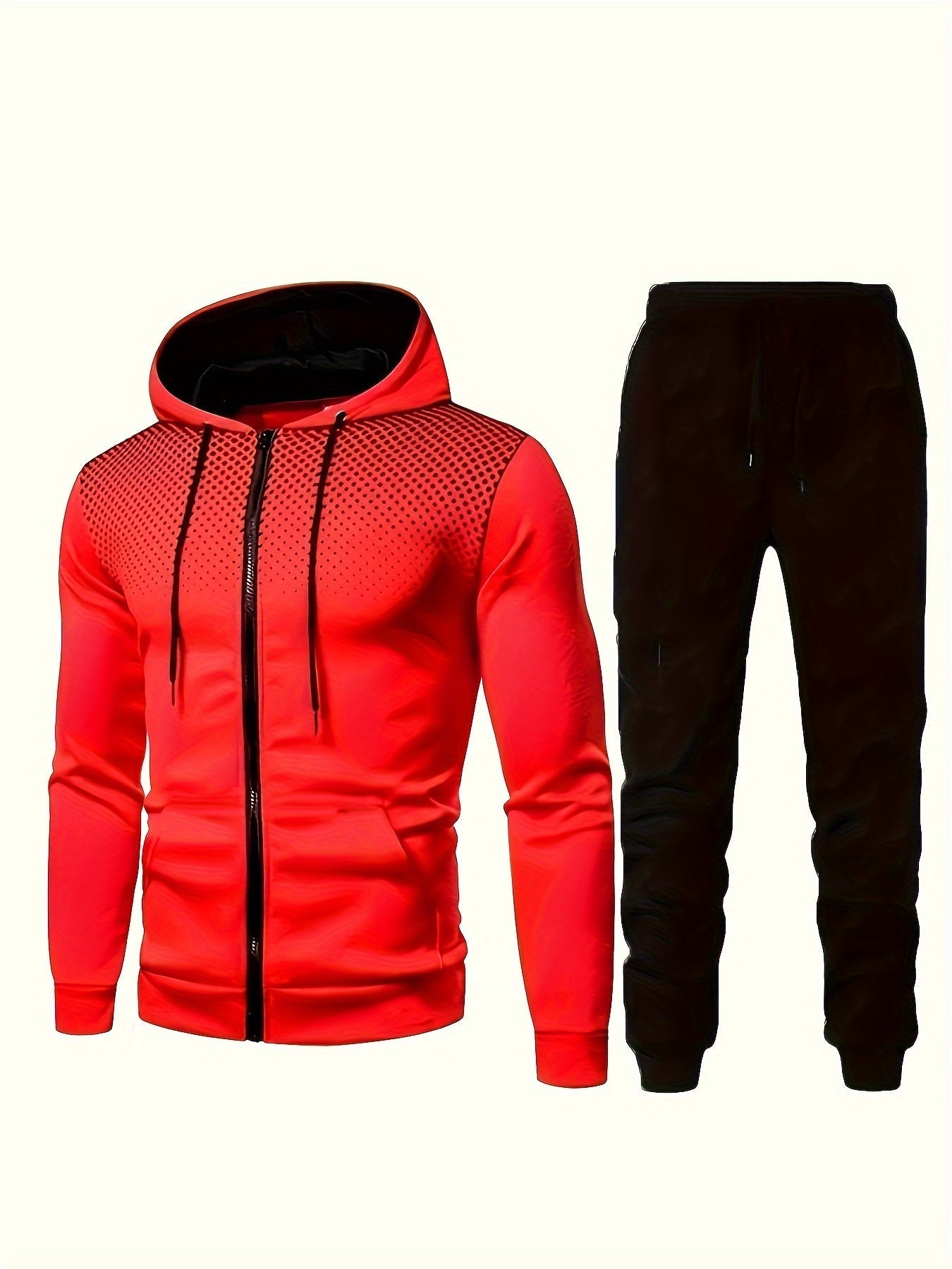 Comfy Fleece Hoodie Jogger Suit for Men