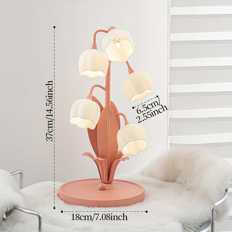 Beautiful Flower Table Lamp | Soft White Lighting