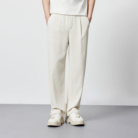 Comfortable Men's Relaxed Fit Trousers - VogeLuxe