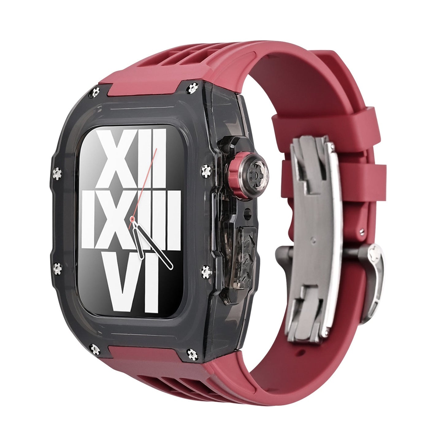 Stylish Fluoro Apple Watch Band & Case Kit