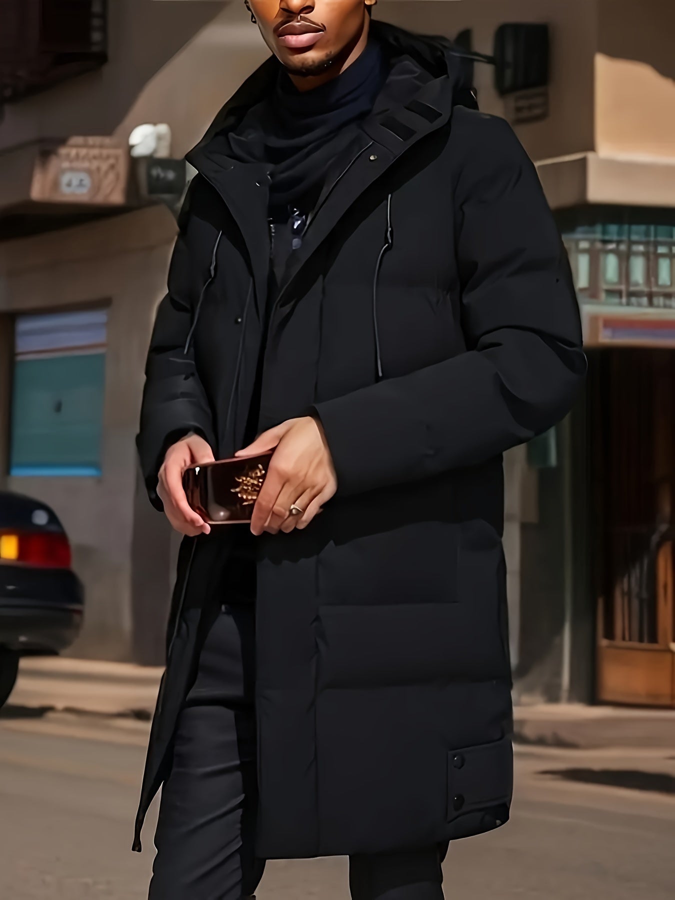 Cozy Mens Fleece Jacket with Collar for Everyday Wear - BritishElegance