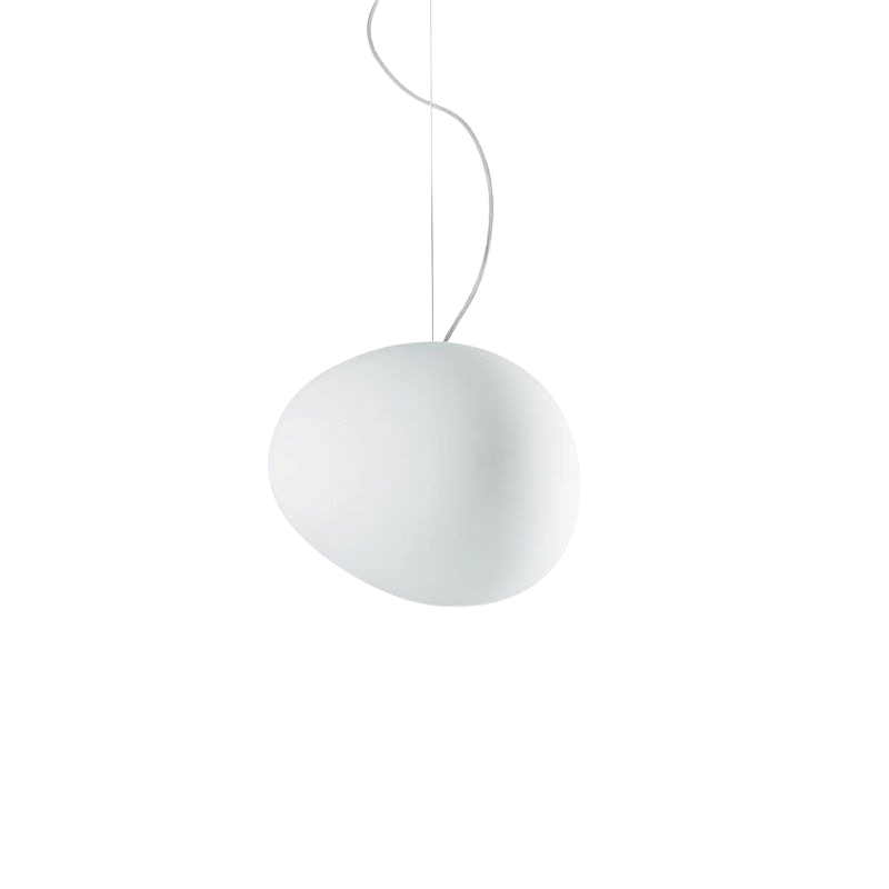 Unique Handmade Glass Pendant Light Natural Shape