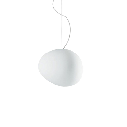 Unique Handmade Glass Pendant Light Natural Shape