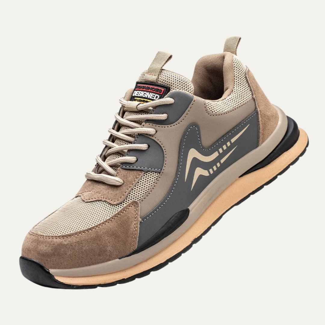 VogeLuxe | Men’s Multi-Tone Athletic Work Sneaker